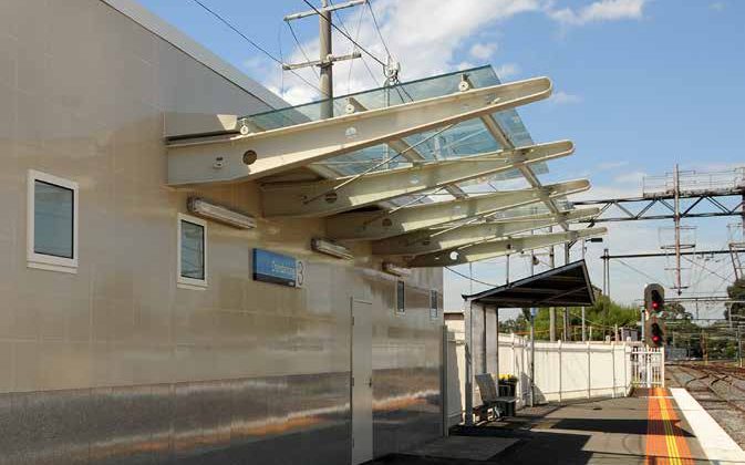 Dandenong Train Station: Amenities Building
