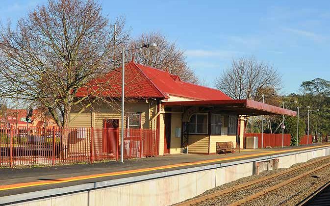 Yarragon station building, part of the rural station upgrades