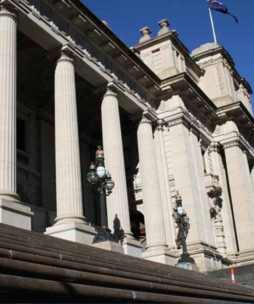 Victorian Parliament Steps